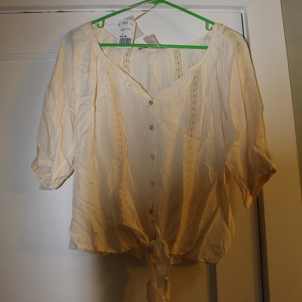 Forever 21 White blouse - NWT